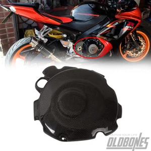 For Suzuki GSXR1000 01-08 Carbon Fiber Clutch Cover - Gloss - Picture 1 of 12