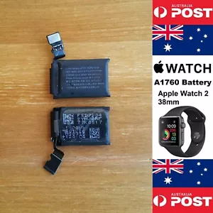 APPLE WATCH 2 38mm ORIGINAL BATTERY A1760 273mAh - LOCAL SELLER FREE POSTAGE ! - Picture 1 of 12