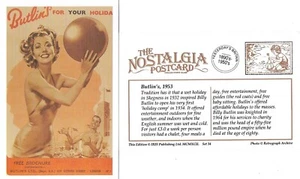 Postcard Poster Butlin's Holiday Camps 1953 Butlins - Nostalgia - Picture 1 of 3