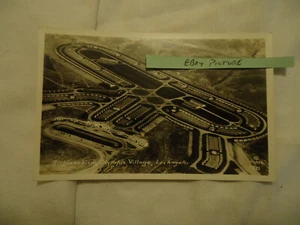Villaggio Olimpico Los Angeles 1932 cartolina fotografica reale dall'aereo - Foto 1 di 2