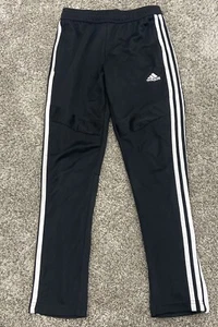 ADIDAS BOYS' TIRO 19 TRACK SOCCER PANTS SLIM FIT CLIMACOOL Black Youth M 11-12y - Picture 1 of 14