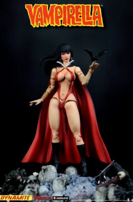 Dynamite Executive Replicas 1/12 6 inch Vampirella action figure Warren horror - Image 1 of 4