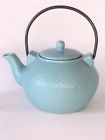 Lovely Aqua Turquoise Teapot Infuser Steeping Basket Design Pac