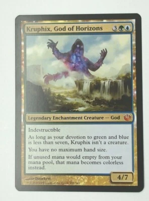 Magic the Gathering - Kruphix, God of Horizons - Journey into Nyx - D92 - Image 1 of 2