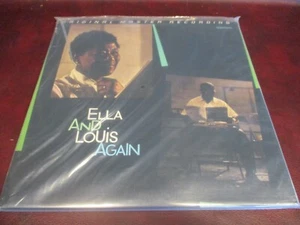 VERIFIED ELLA FITZGERALD & LOUIS ARMSTRONG AGAIN MFSL 200GRAM ANADISC MONO 2LP - Picture 1 of 2