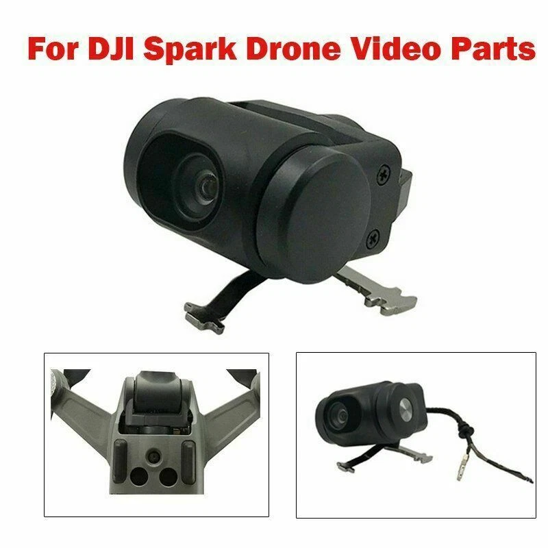 Quality HD Gimbal Camera with Signal Cable 1080P for DJI Spark Drone Video Parts - Image 1 of 4