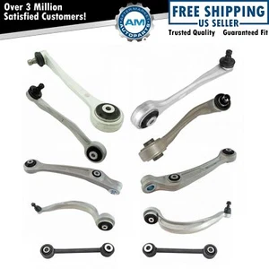 10pc Suspension Kit Control Arms with Ball Joints Sway Bar Links for Audi A4 - Picture 1 of 10