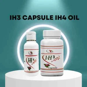 IH3 Tapas de Tamaño Largo y Aceite de Masaje IH4 Producto 100% Ayurvédico para Todos los Problemas Masculinos - Imagen 1 de 4