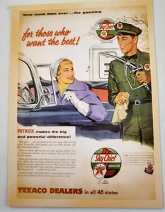 Sky Chief Gasoline de Texaco Retro (Reproducción Postal) - Imagen 1 de 4