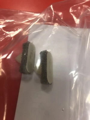 2 Mercedes Benz New Chrome MoldingsMoulding Pillar Trim Fastener Clip Treenail - Image 1 of 3