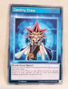 Yu-Gi-Oh! Speed Duel 1st Edition Destiny Draw Yamu Yugi Skill Card SS01-ENAS2 - Bild 1 von 6