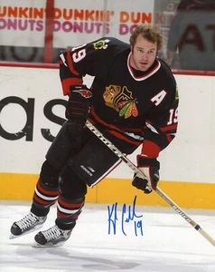 KYLE CALDER Color Photo in action Chicago Blackhawks 2000-2006 - Picture 1 of 4