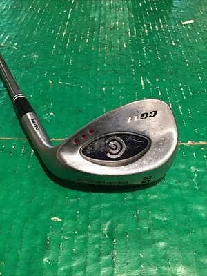 Club de golf Cleveland CG11 58 Wedge para hombre diestro dinámico dorado lóbulo de 3 puntos rojos Foto 1 de 4