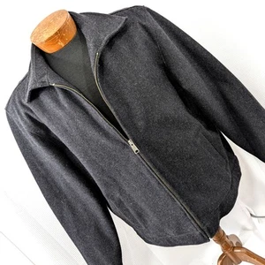 OLD NAVY! WUNDERSCHÖNE TAILLIERTE JACKE, MANTEL AUS FEINER WOLLMISCHUNG ANTHRAZITGRAU! Gr. L - Bild 1 von 12