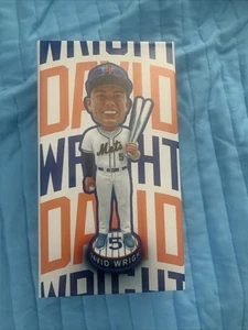 NEW YORK METS #5 DAVID WRIGHT RETIREMENT NIGHT BOBBLEHEAD IN HAND 7/20/25 - Picture 1 of 3
