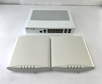 LOT 3x Ruckus: 1x ICX 7150-C12P + 2x R150 Access Points Factory Reset **TESTED! - Image 1 of 4