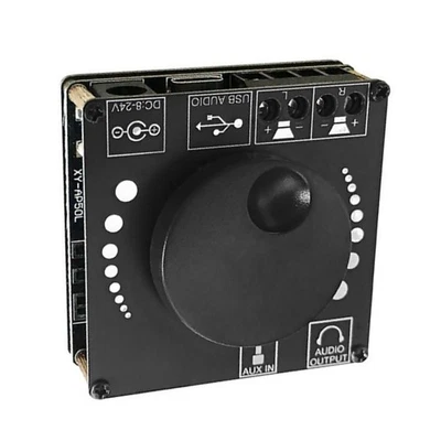 Mini Portable Bluetooth 5.0 Wireless Stereo Audio Power Digital Amplifier Board - Image 1 of 4