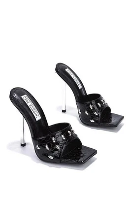 Salto alto stiletto sexy Cape Robbin Tennon feminino tamanho 5.5 - Imagem 1 de 3