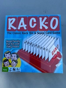 Gioco di Carte Racko Vincendo Mosse da 2 a 4 Giocatori Età 8 più 2015 Nuovo Sigillato - Foto 1 di 9