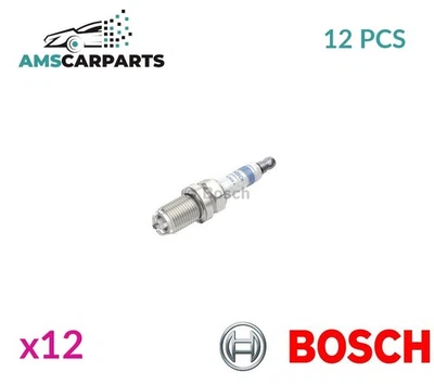 ENGINE SPARK PLUG SET PLUGS 0 242 232 501 BOSCH 12PCS NEW OE REPLACEMENT - Image 1 of 4