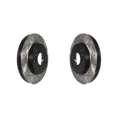 Front Drilled Brake Rotors Set for Chevrolet Suburban 1500 Avalanche 2007-2014 o - Изображение 1 из 4