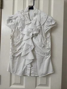 Prada Ruffle Blouse - Picture 1 of 7