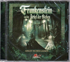 Hörspiel CD Frankenstein und der Zirkel der Sieben Nr. 3 Angst in den Gassen - Bild 1 von 2