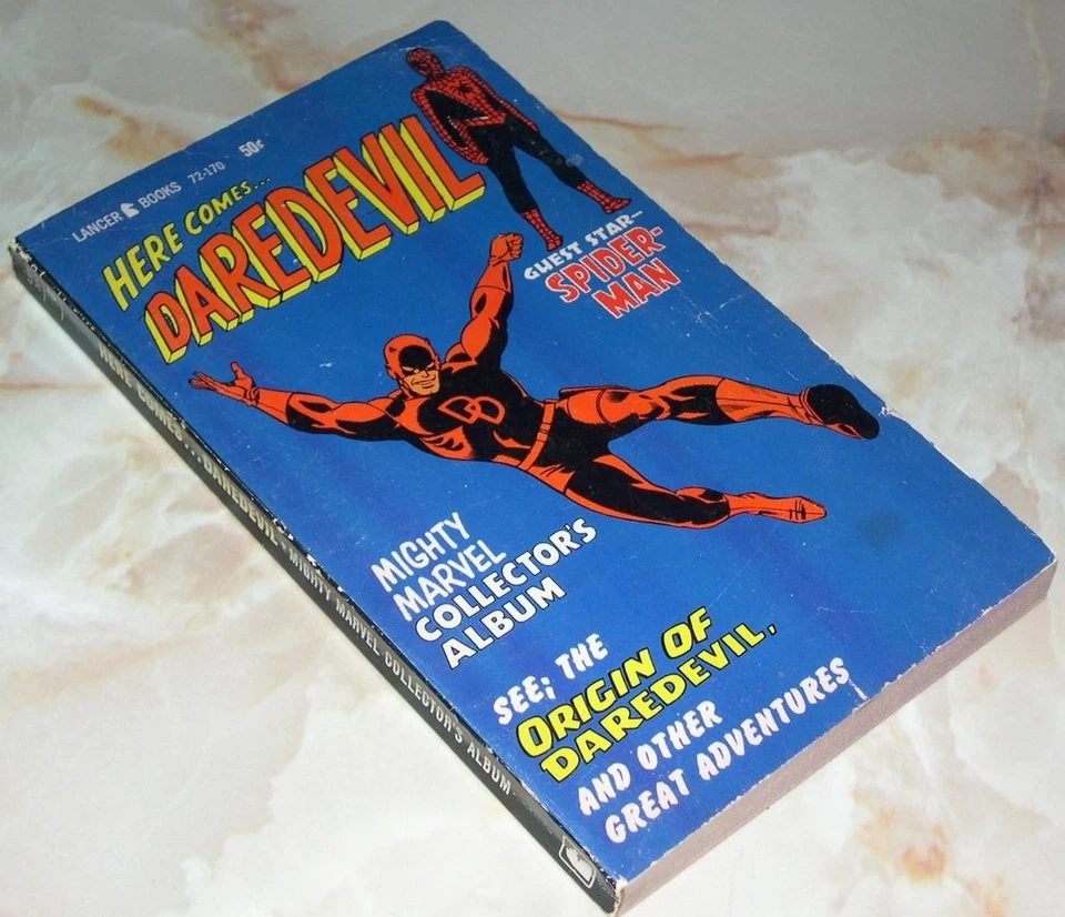 Here Comes...Daredevil - Mighty Marvel Collector's Album (Lancer Pbk, 1967) - Image 1 of 1