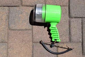 Linterna de buceo nocturno Underwater Kinetics UK400 de colección EE. UU. Verde ¡Funciona! - Imagen 1 de 6