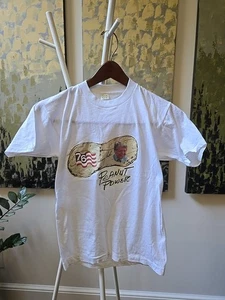 Camisa De Colección Original 1976 Jimmy Carter Para Presidente Campaña Peanut Estados Unidos Talla S - Imagen 1 de 6