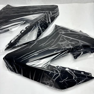 YAMAHA WR 155 WR155 PANEL LATERAL IZQUIERDO CUBIERTA CARENADO CUCHARA PAR NEGRO - Imagen 1 de 22