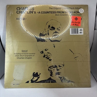 CHARLES CHAPLIN DECCA SOUNDTRACK LP DL-1501 A COUNTESS FROM HONG KONG New/Sealed — 第 1/2 张图片
