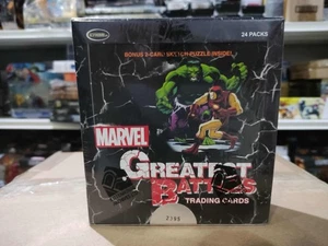 2013 Marvel Greatest Battles Trading Cards Hobby Box 2395/6000 Rittenhouse Mint - Bild 1 von 6