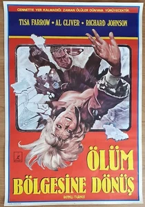 Zombi 2 ORIGINAL '79 Turkish POSTER Lucio Fulci ZOMBIE Island of the Living Dead - Picture 1 of 4