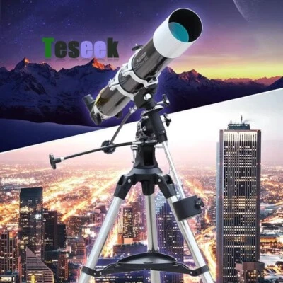 Celestron Deluxe 80EQ Astronomical Telescope 80mm/3.15" Refractor Telescope te12 - Image 1 of 4