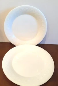 Saturn 5810 DINNER PLATES by AMERICAN ATELIER AT HOME – 4 PLATES - 10.5”, WHITE - Picture 1 of 9