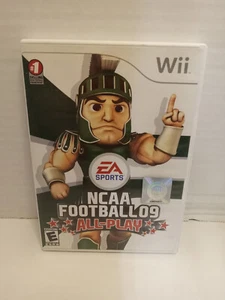 Nintendo Wii NCAA Football 09 All-Play 2008 CIB Tested - Picture 1 of 4