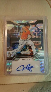 Alex Bregman RC Auto 2017 Prizm Silver Wave HOUSTON ASTROS MLB LSU Trikot #2/49 - Bild 1 von 3