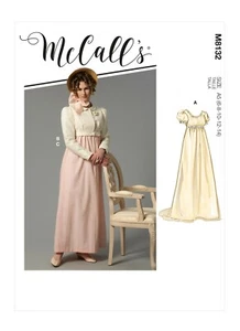 McCalls Schnittmuster M8132 - Historisches Kleid und Jacke - Bild 1 von 5