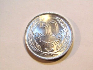 Uruguay 1965 50 Centesimos unc Coin - Picture 1 of 5