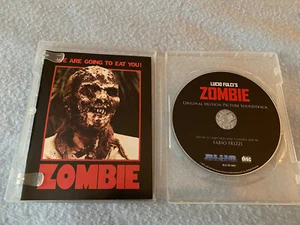 Zombie OST CD Fabio Frizzi Plus Booklet by Stephen Thrower Blue Underground - Picture 1 of 2