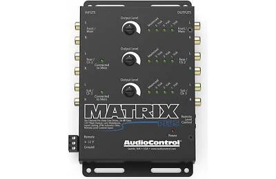 AudioControl Matrix Plus 6 Channel 13 Volt 24dB Gain Line Driver Audio Control - Image 1 of 4