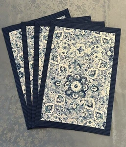 Lot of 4 - Handmade Placemats Reversible Placemats - Table mat - Picture 1 of 5