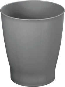round Plastic Bathroom Garbage Can, 1.25 Gallon Wastebasket, Garbage Bin, Trash - Picture 1 of 12
