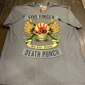 FIVE FINGER DEATH PUNCH OFFICIAL MERCH BAND CONCERT MUSIC T-SHIRT X LARGE - Picture 1 of 12