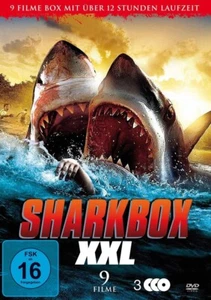 Sharkbox XXL - 9 Filme Box (u.a. Sharknado, 2-Headed Shark Attack) DVD NEU OVP - Imagen 1 de 1