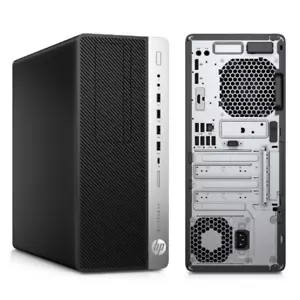 HP EliteDesk 800 Desktop TWR, Intel Core i5, 32GB DDR4 RAM, 256GB SSD + 1TB HDD - Picture 1 of 1
