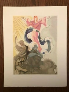 La Divine Comédie - Gravure Salvador Dali - PARADIS - Foto 1 di 1