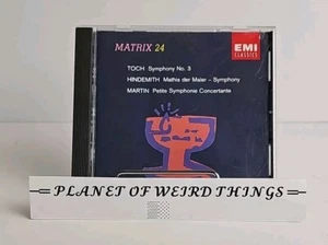 Matrix 24 CD, Toch / Hindemith / Martin; EMI Classics, 1996 - Bild 1 von 9