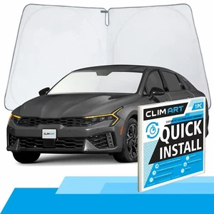 Windshield Sun Shade for 2021-2025 Kia K5 - Picture 1 of 8